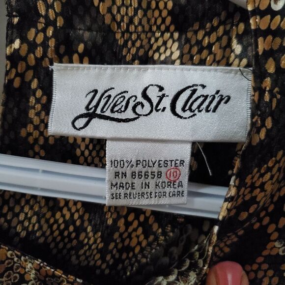 Yves st Clair snake top - Picture 2 of 4